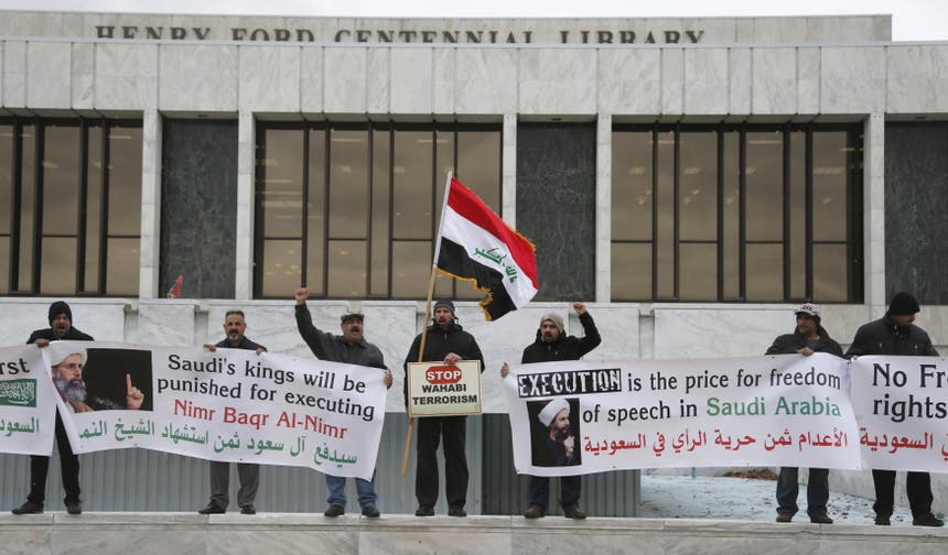 Xiitas manifestam-se nos EUA contra a execução do clérigo Nimr al-Nimr pela Arábia Saudita foto: Reuters