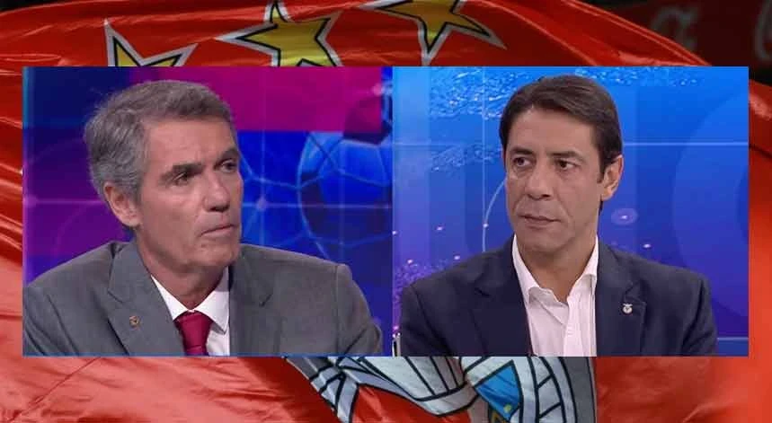 Imagem de Benfica Eleições. Rui Costa e Noronha Lopes mantêm tensão e acusações no derradeiro debate