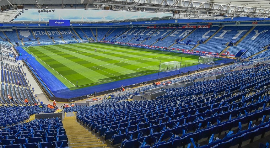 Apesar da ameaça do novo coronavírus os jogos do Leicester, em casa, continuarão a ser jogados no King Power Stadium
