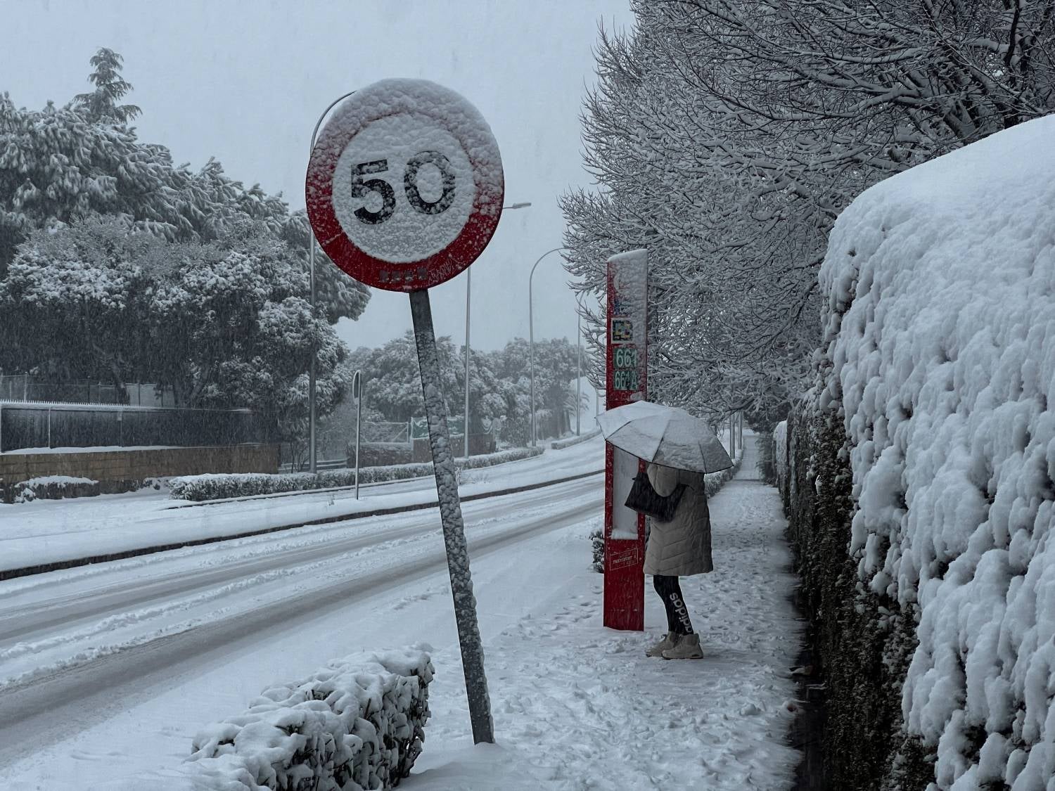Depress?o Kristin leva neve, chuva e vento a Espanha