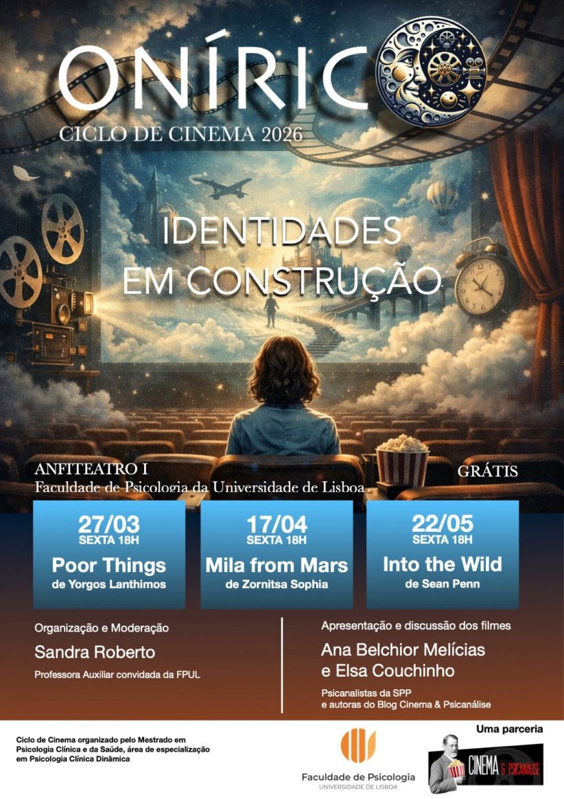Primeiro Ciclo de Cinema Onírico segue o tema das identidades em construção