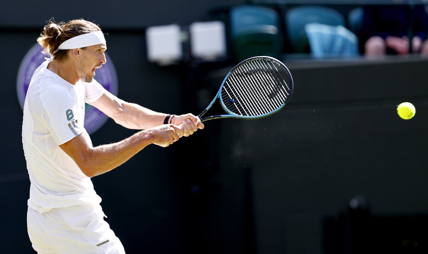 Wimbledon: Alexander Zverev avanza apurado a la tercera ronda