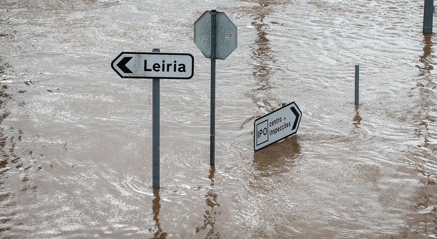 Chuva voltou a provocar estragos em Leiria