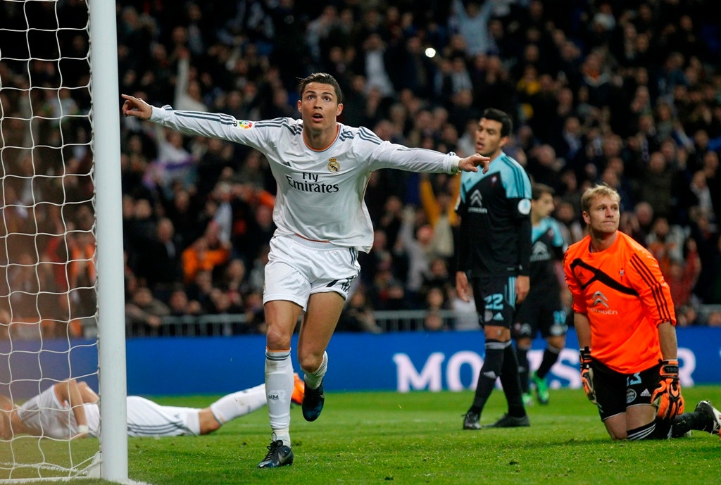  6 de janeiro - Cristiano Ronaldo bisa frente ao Celta de Vigo e chega aos 400 golos na carreira 