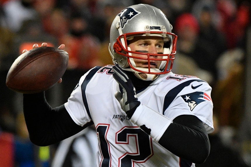 Tom Brady foi decisivo na vitória dos New England Patriots 
