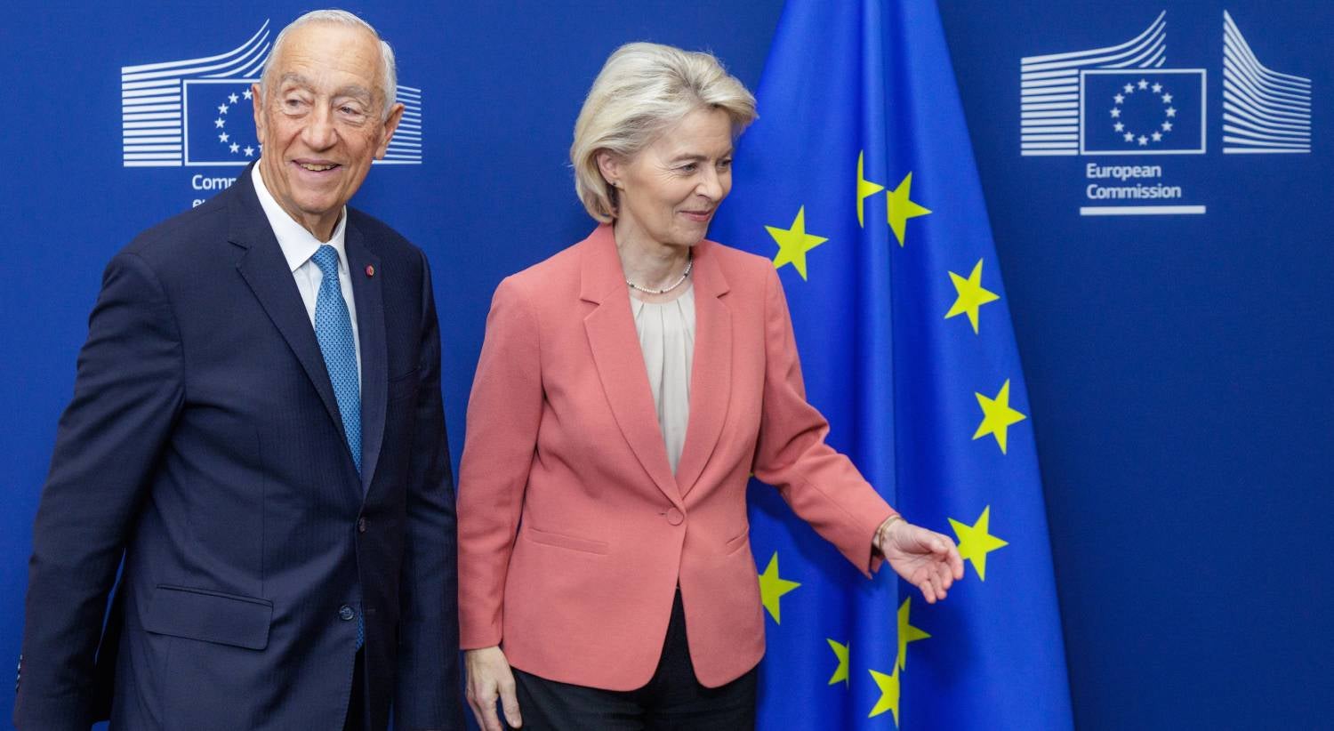 "Não podia sair mais feliz". Marcelo despede-se das instituições europeias