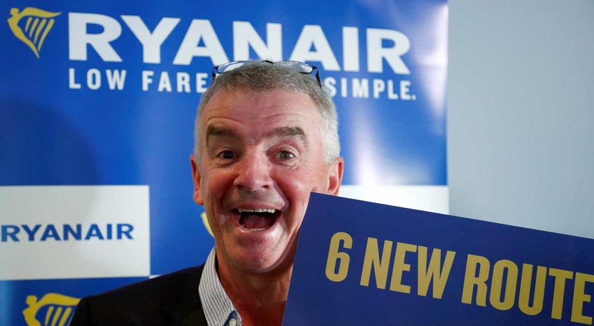 O patrão da Ryanair, Michael O'Leary
