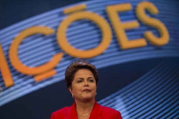 Dilma Rousseff em debate televisivo