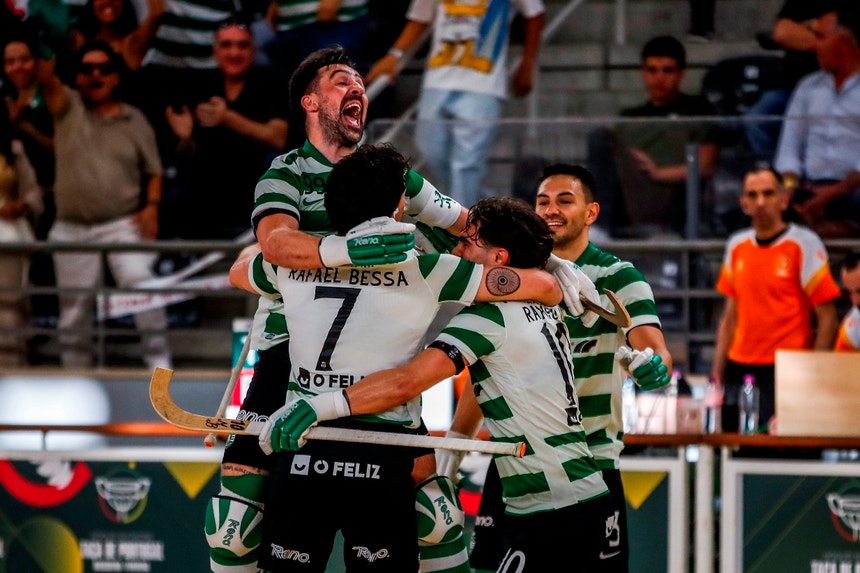 Imagem de Sporting conquista Taça de Portugal de hóquei em patins pela sexta vez