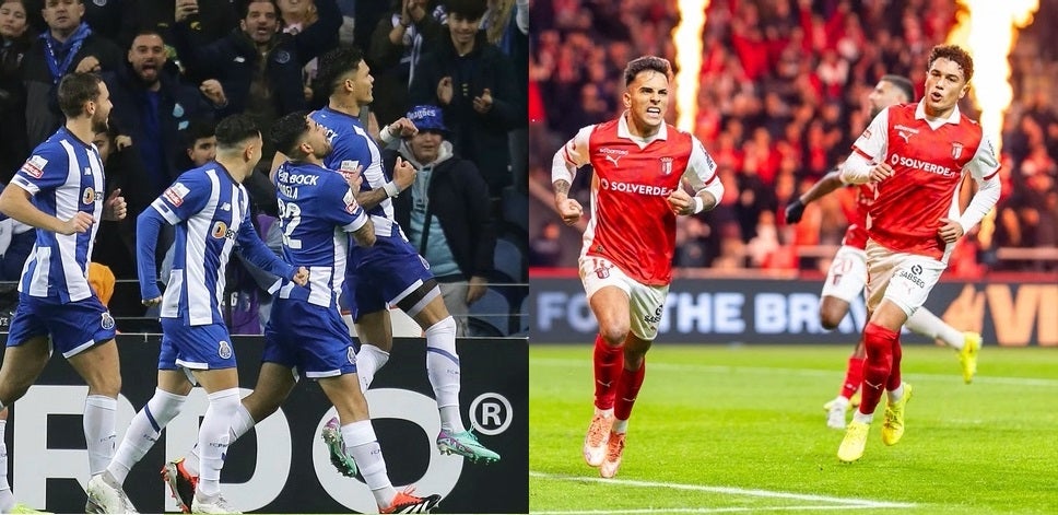 Liga Europa. FC Porto e Sporting Braga em Inglaterra e Espanha a sonhar com meias-finais