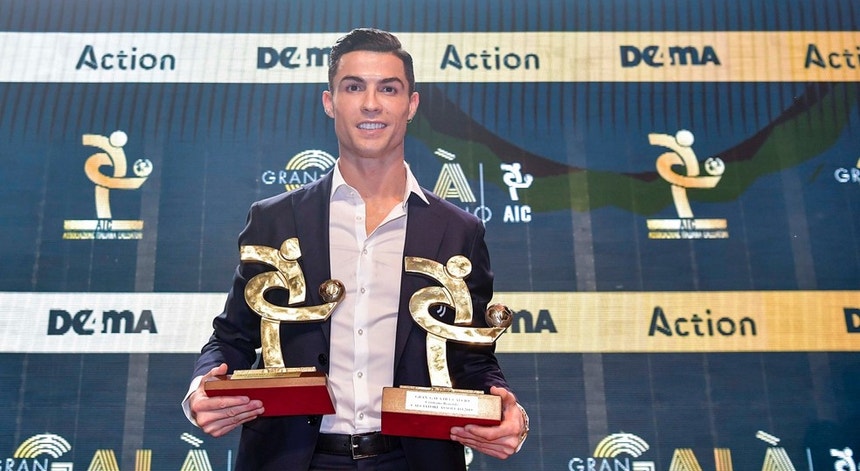 Cristiano Ronaldo foi o melhor em Itália na época 2018-2019

