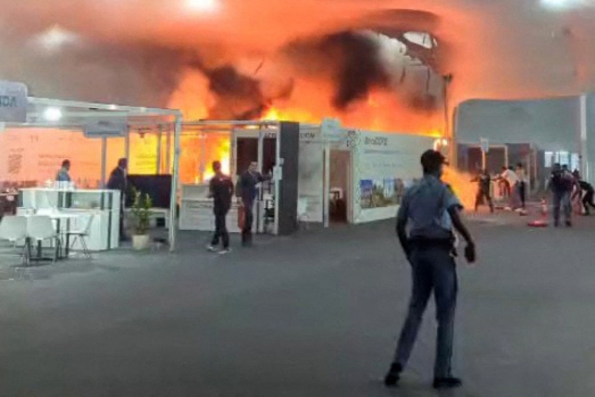 Imagem de Dado como extinto o incêndio que deflagrou no recinto da COP30