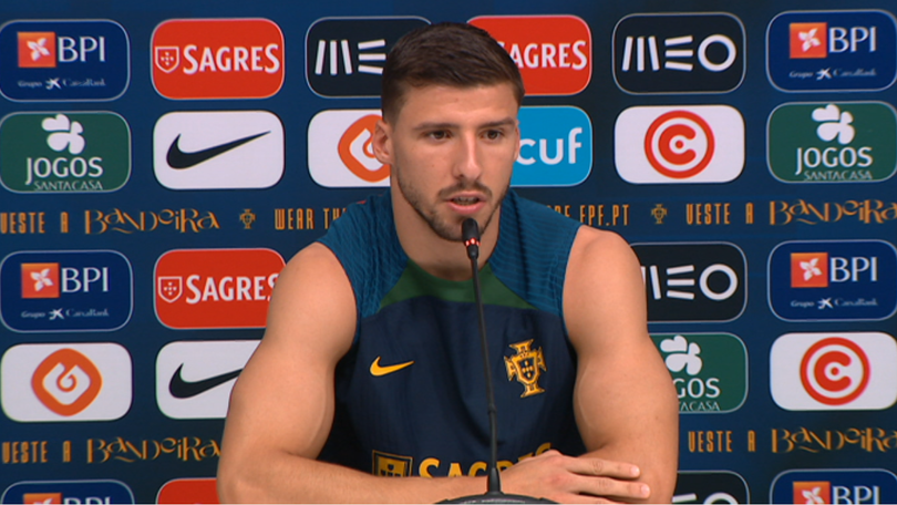 Mundial2026. Defesa Rúben Dias continua a treinar à parte a dois dias da estreia de Portugal