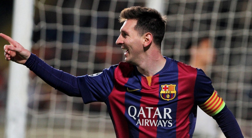 Messi ganhou o prémio da UEFA de "Melhor Golo da Época"
