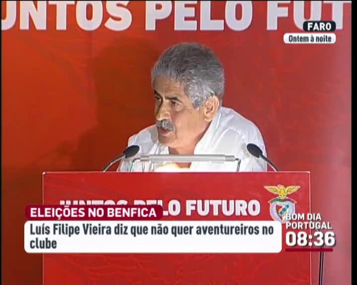 Luís Filipe Vieira não quer Luís Filipe Vieira não quer