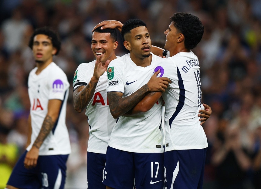 Imagem de Tottenham, Newcastle e Everton nos 16 avos de final da Taça da Liga inglesa