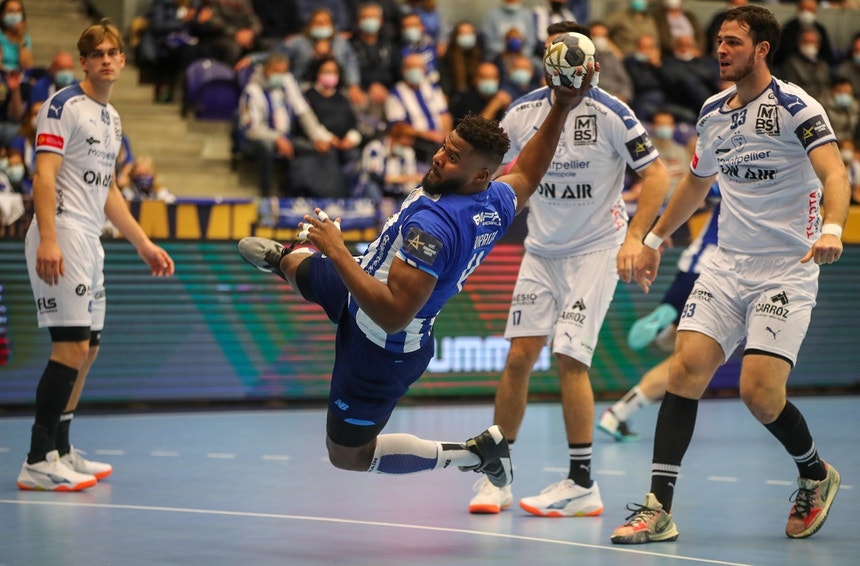 fotografia referente a um jogo entre FC Porto e Montpellier 
