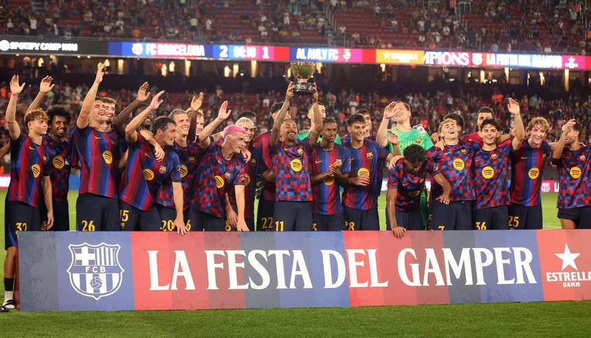 FC Barcelona conquista Joan Gamper ao bater Al Ahly no fecho da pré-temporada