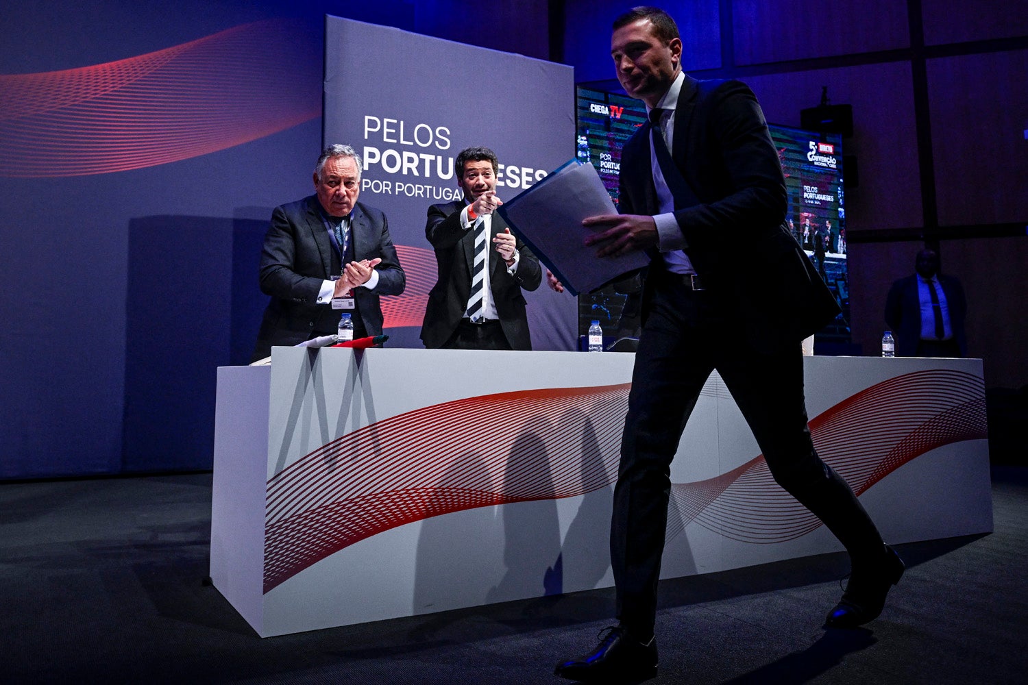 Leader of France's far right says Ventura's victory would make Portugal a 'solid partner'