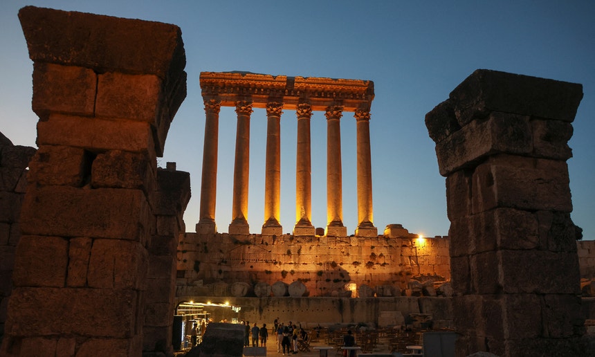 Ruínas de Baalbeck, Líbano 
