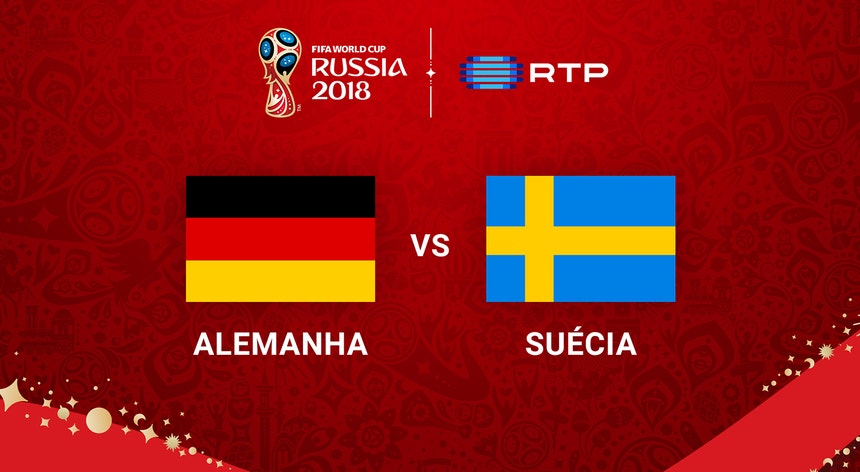 Alemanha e Suécia realizam o segundo jogo no Grupo F
