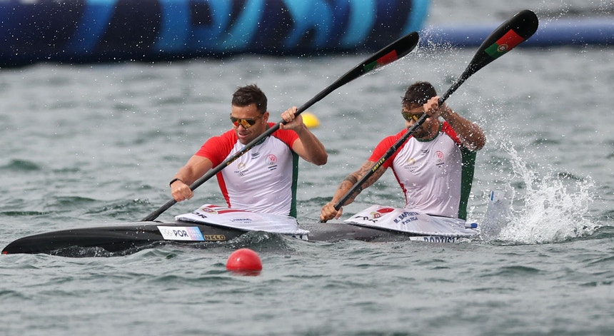 A dupla portuguesa está na final de K2 500m
