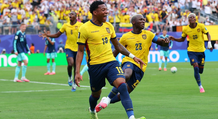 Imagem de Vitória épica do Equador sobre a Alemanha