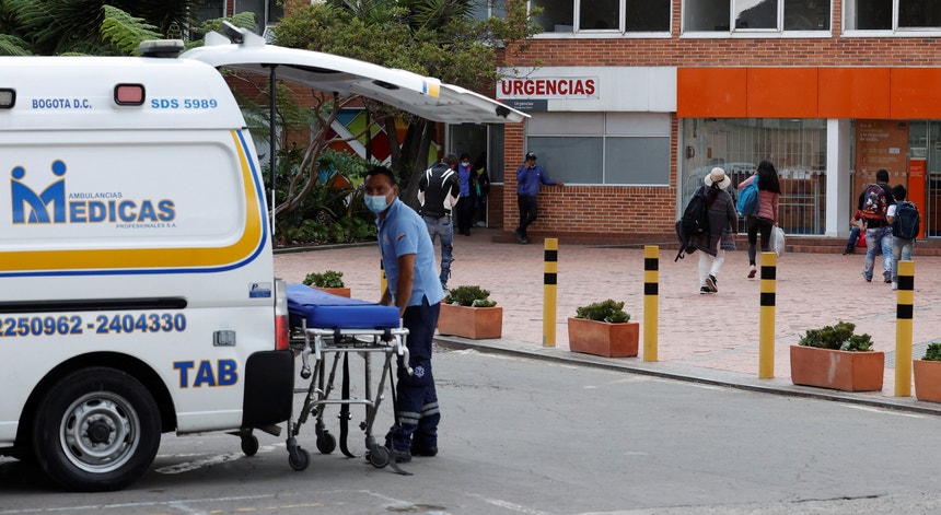 Bernal foi socorrido no Hospital universitário de la Sabana
