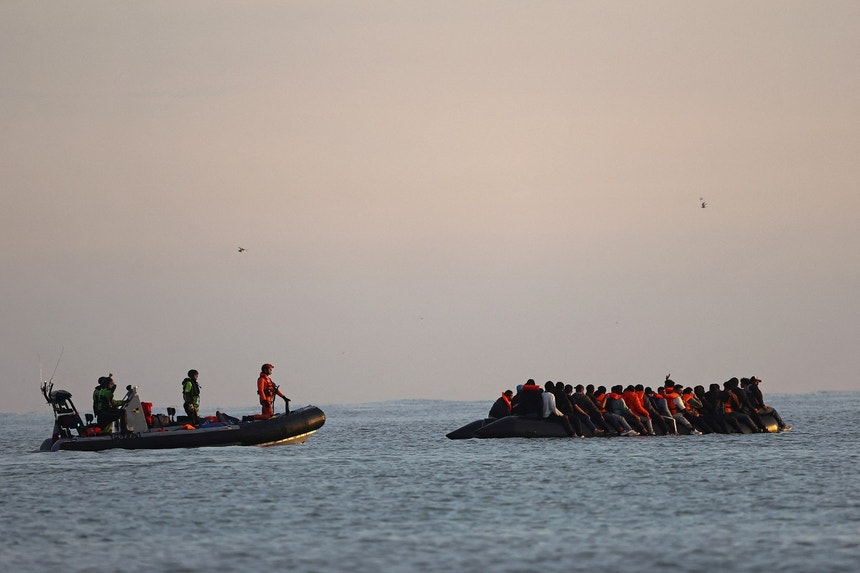 Canal da Mancha. 157 migrantes foram resgatados