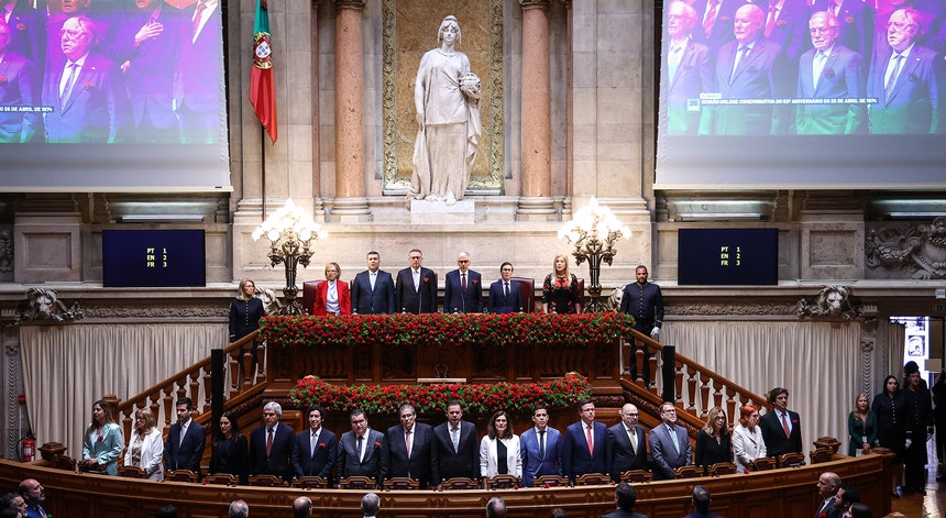 Imagem de 25 de Abril. Os discursos dos partidos políticos na Assembleia da República