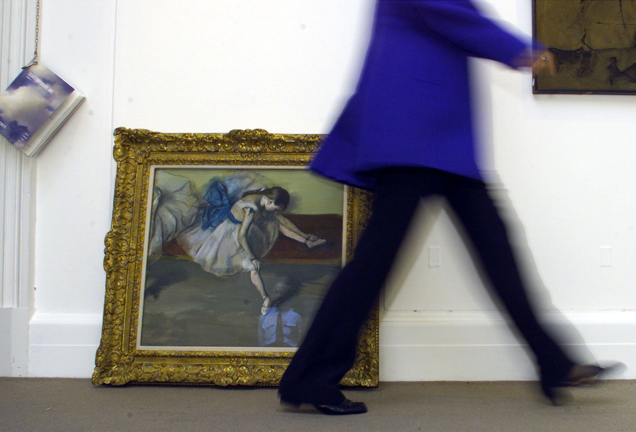 Edgar Degas em exposi��o num centro comercial do grande Porto