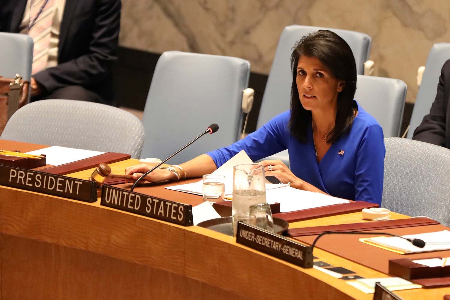 Nikky Haley, embaixadora dos EUA na ONU Foto: Reuters