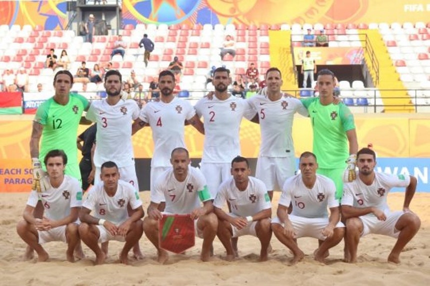 Bê Martins eleito o melhor jogador do mundo de futebol de praia