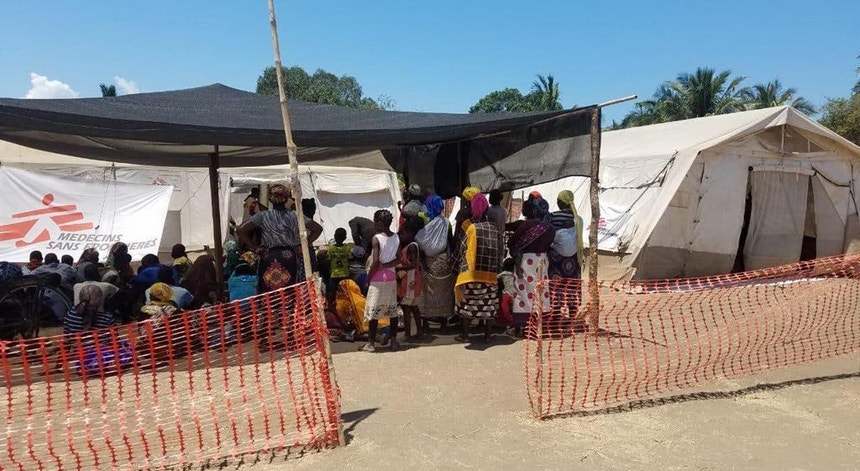 O apoio dos MSF no norte de Moçambique tem vindo a aumentar
