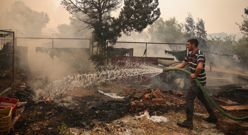 Imagem de Turfa e rede elétrica contribuem para incêndios na Bélgica e Grécia