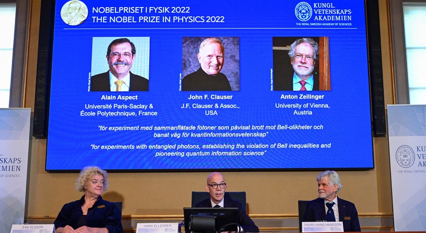 Nobelpreis für Physik an Alain Aspect, John F. Clauser und Anton Zeilinger