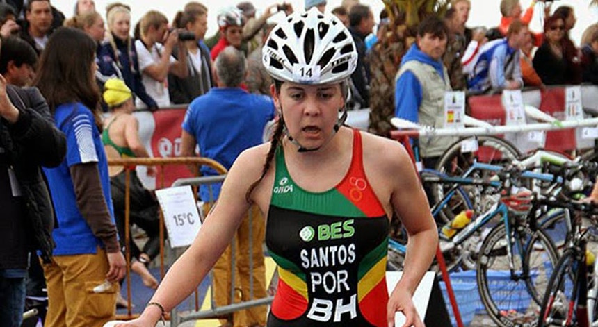 Melanie Santos ganhou a primeira medalha e, de ouro, para Portugal nos Jogos do Mediterrâneo
