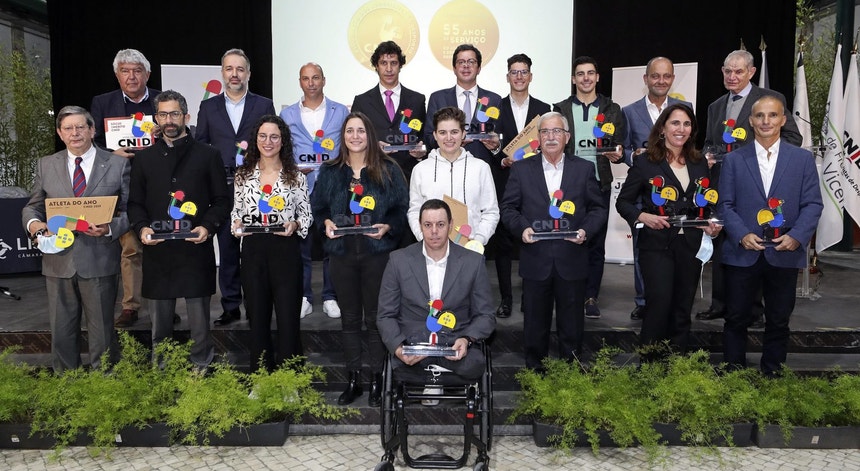 Os premiados em foco ficam para a história da instituição e do desporto português
