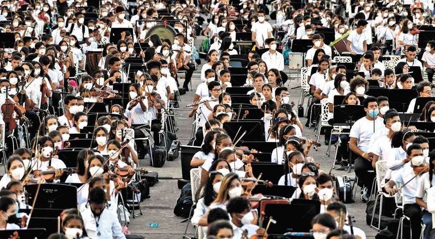 A maior orquestra do mundo é da Venezuela
