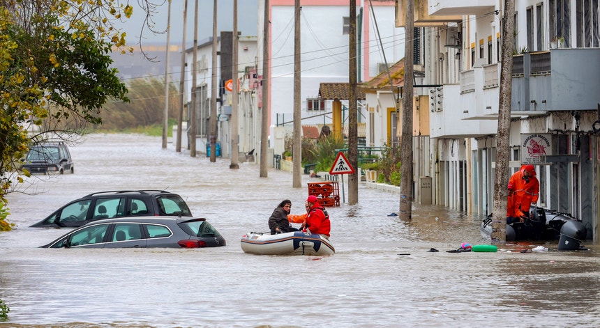 A evolução do estado do tempo em Portugal ao minuto