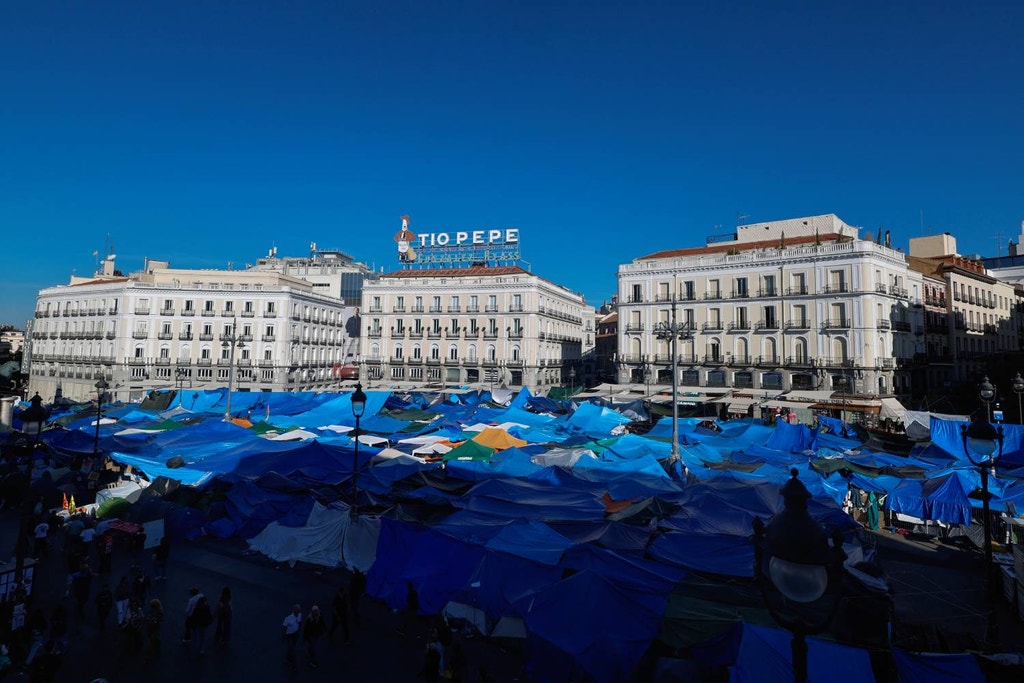 Imagem ilustrativa: Espanha. Prosseguem protestos contra a crise da habitação