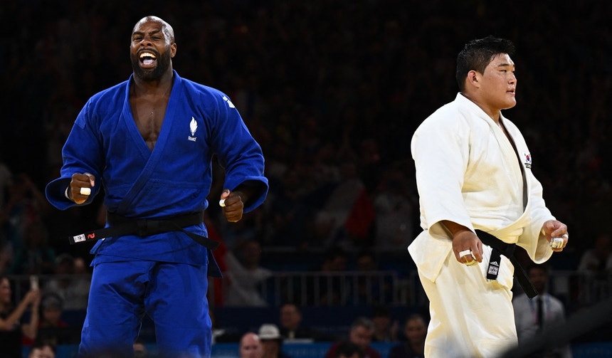 Teddy Riner vence Minjong Kim
