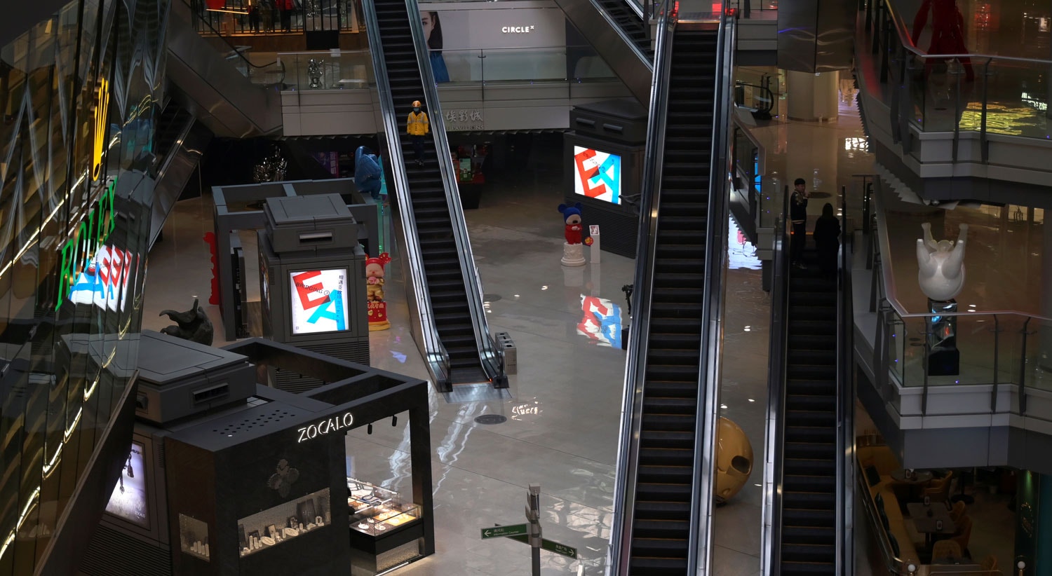  Centro comercial na China / Tingshu Wang - Reuters 