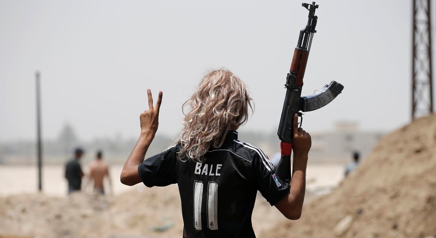 Tomada de Falluja pelas for&ccedil;as iraquianas. Foto: Andrea Dhalani - Reuters