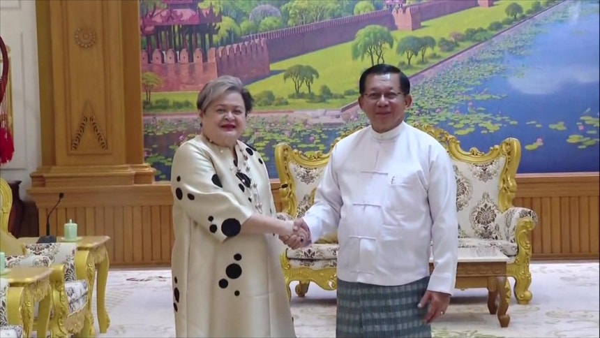 Imagem ilustrativa: ASEAN pede a Myanmar que cumpra plano de paz e garante que Aung San Suu Kyi "es