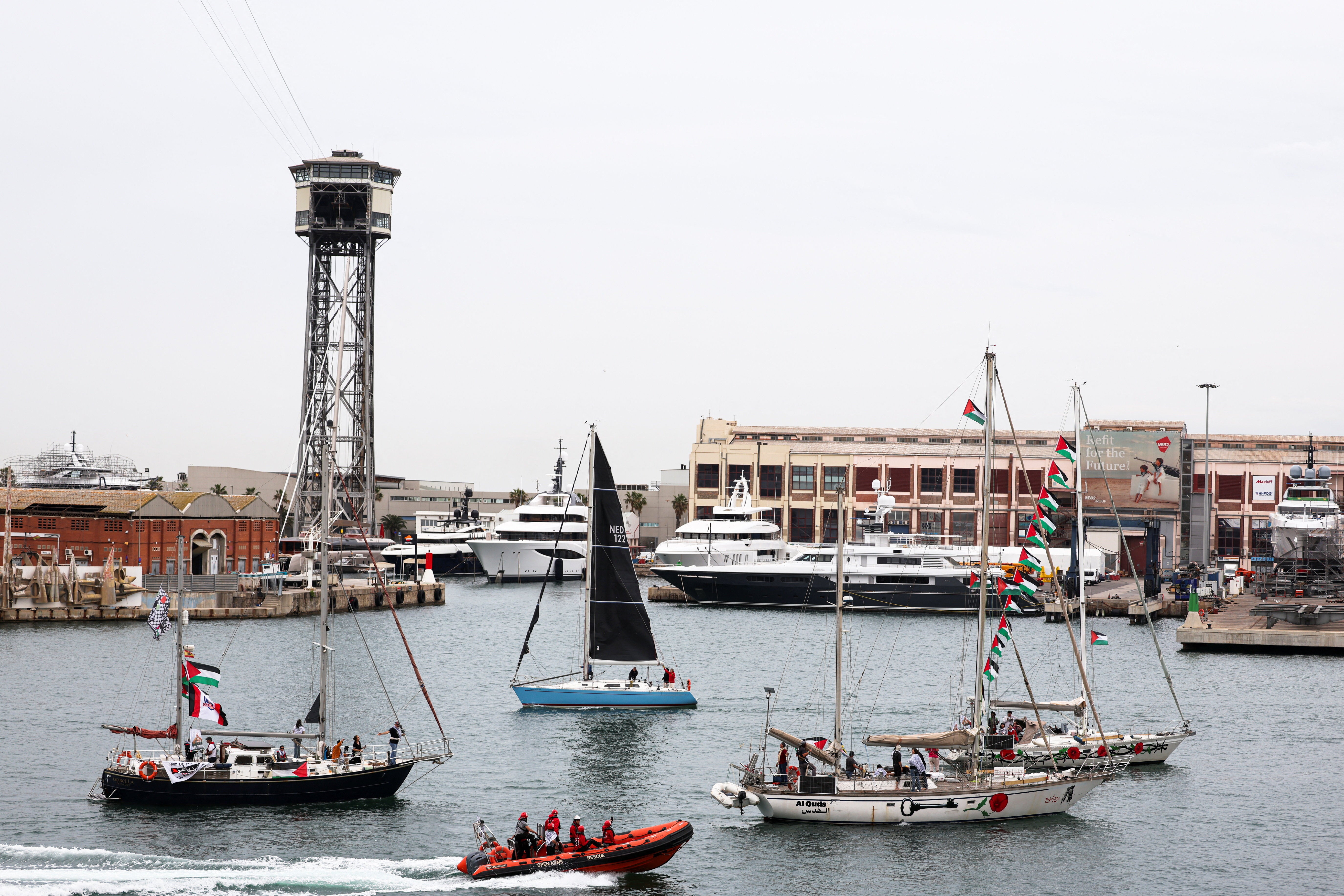 "Flotilha de Gaza". Israel anuncia que ativistas detidos serão levados para a Grécia