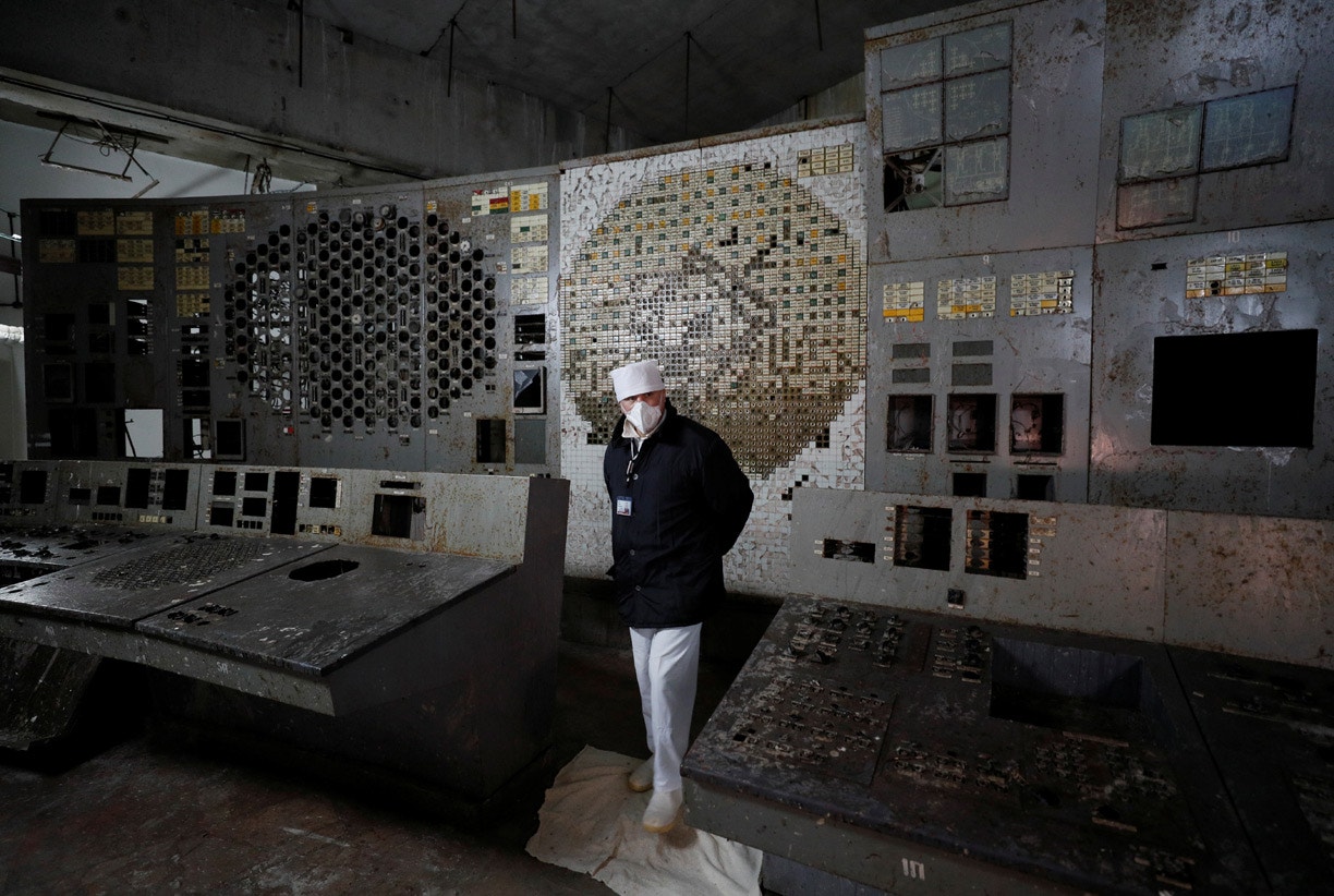  Centro de controlo do reator n&ordm; 4, danificado | Gleb Garanich - Reuters 