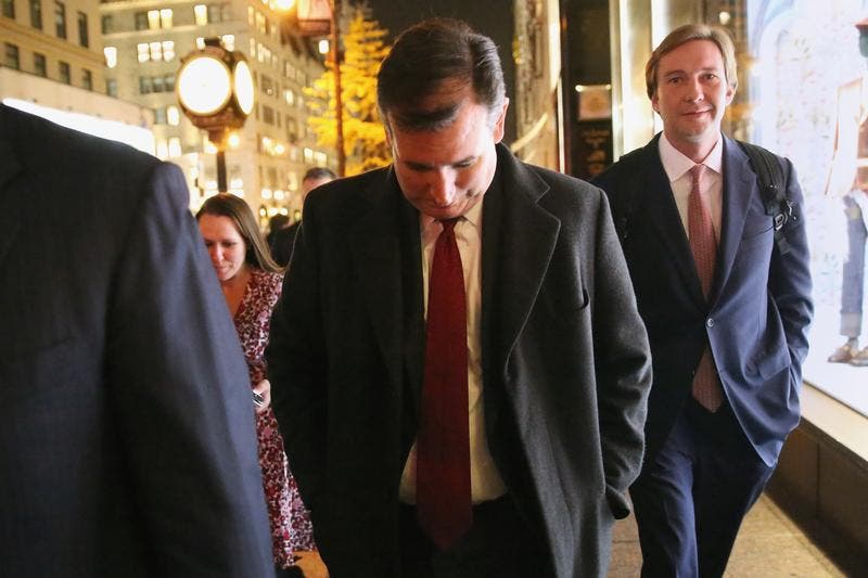 O senador do Texas esteve na Trump Tower esta terça-feira para participar numa reunião da equipa de transição (foto: Carlo Allegri - Reuters)