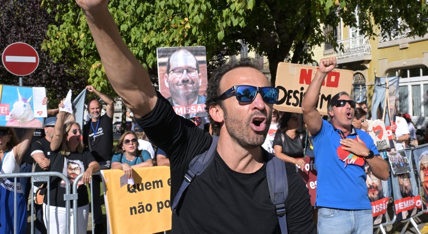 No final de agosto, o dirigente do S.TO.P. André Pestana apelou aos profissionais para que organizassem fundos de greve
