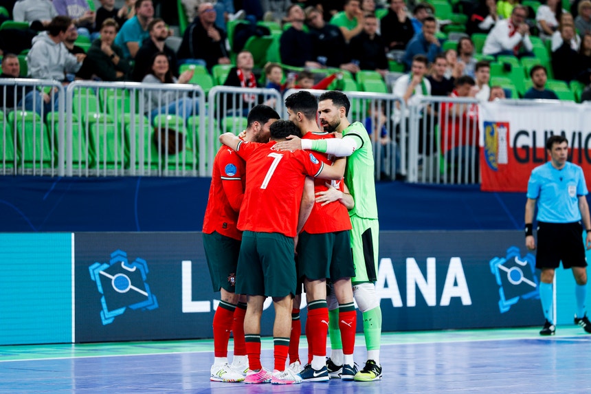 Imagem de Portugal discute título europeu de futsal com Espanha